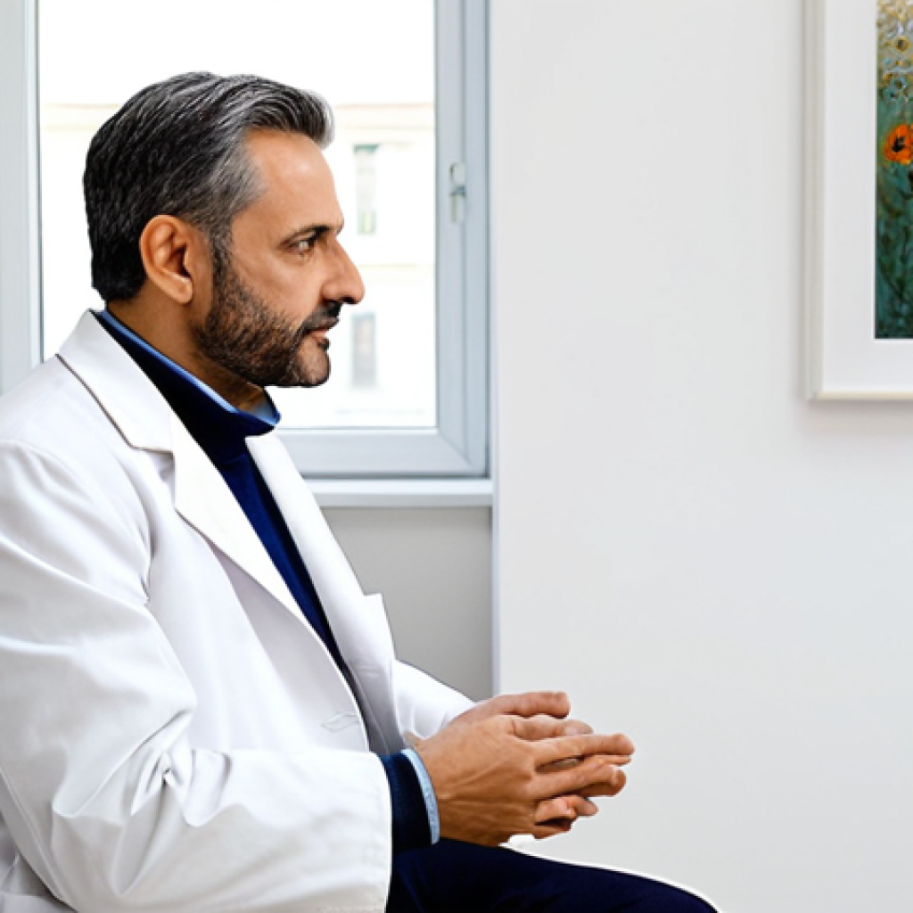 정신건강 전문의 연봉 - **
"A skilled psychiatrist, *medico psichiatra*, in a bright, modern *studio medico* in Milan, Ital...