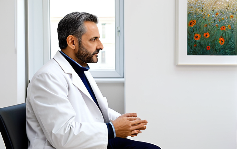 정신건강 전문의 연봉 - **

"A skilled psychiatrist, *medico psichiatra*, in a bright, modern *studio medico* in Milan, Ital...
