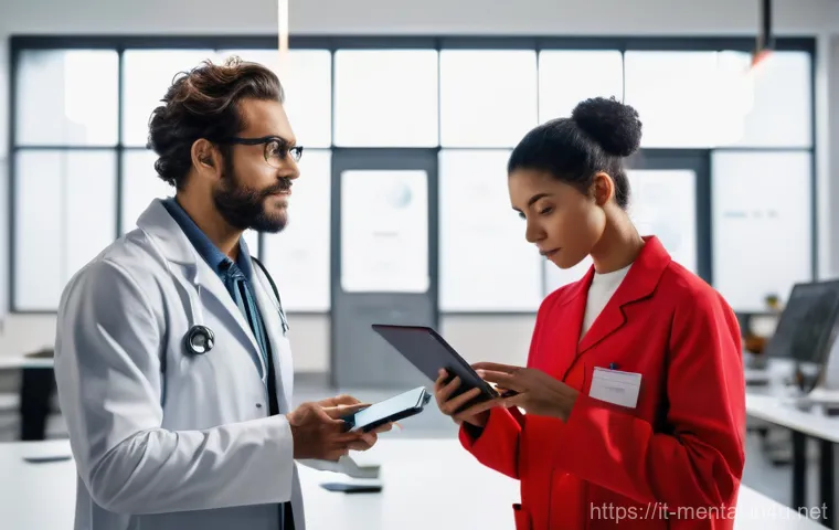 정신건강 분야 직무에 대한 인사이트 - **Prompt:** A vibrant, diverse group of mental health professionals, each representing a modern spec...